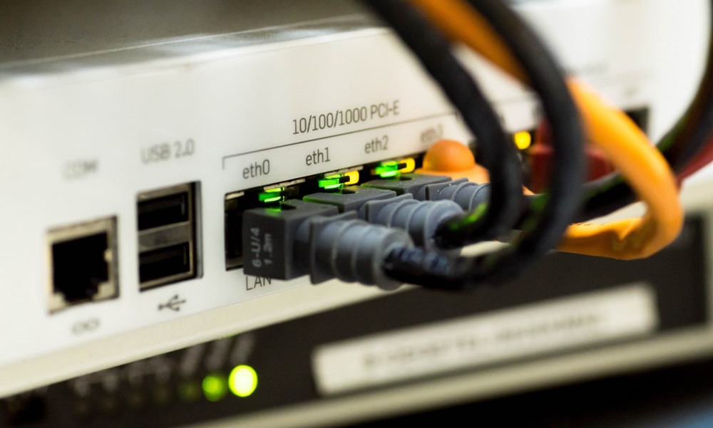 Conexiones de fibra a router
